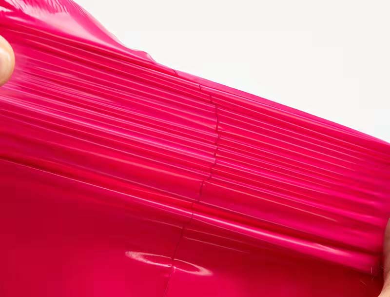 城关玫红色快递袋-05